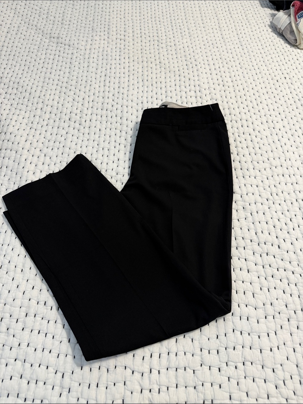Liz Claiborne Black Straight Leg Dress Pants